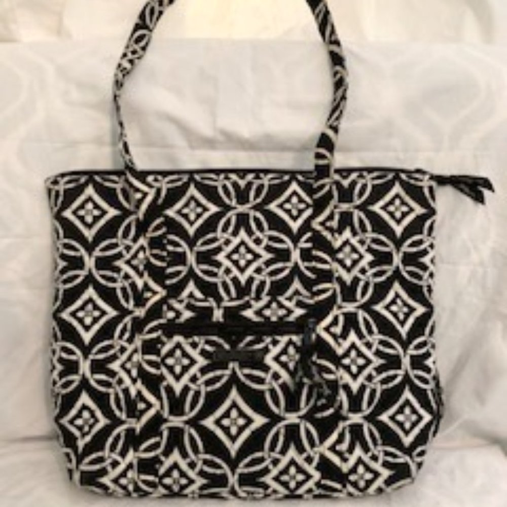 Vera Bradley Black and White Pattern Tote